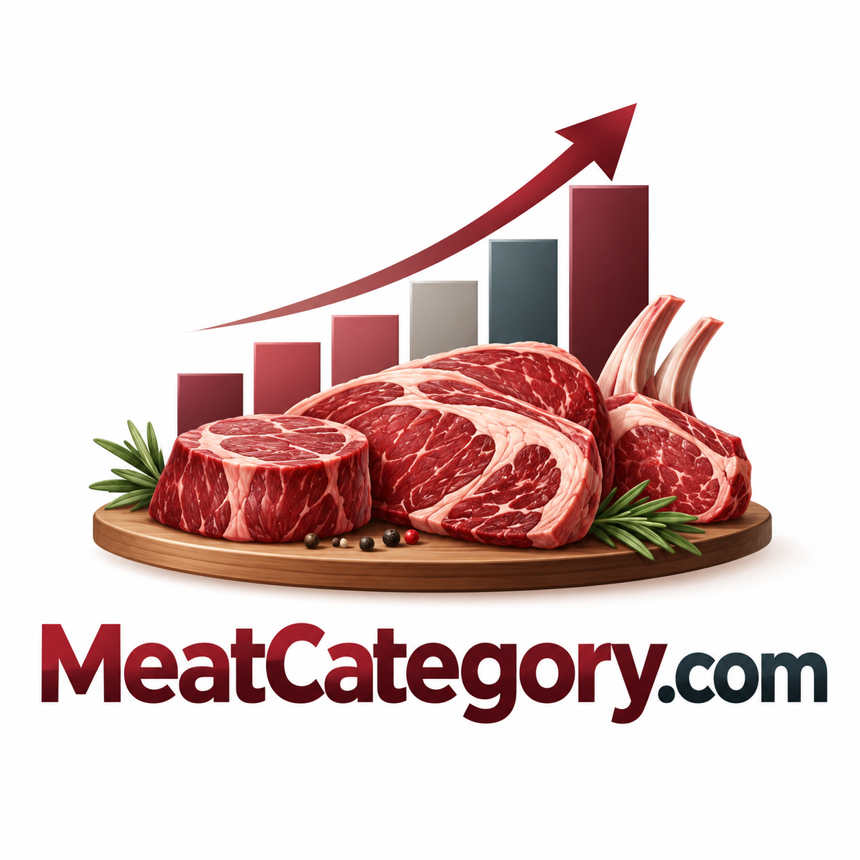 MeatCategory.com domain name artwork